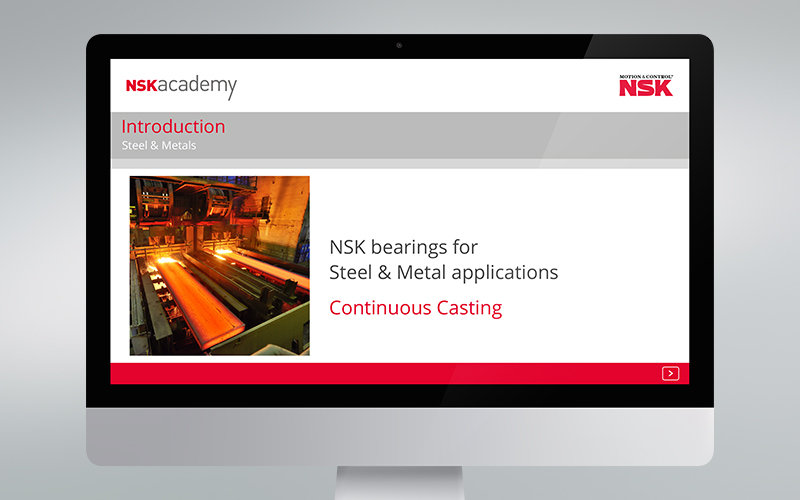 Online utbildningsmodul för stränggjutning nu från NSK Academy